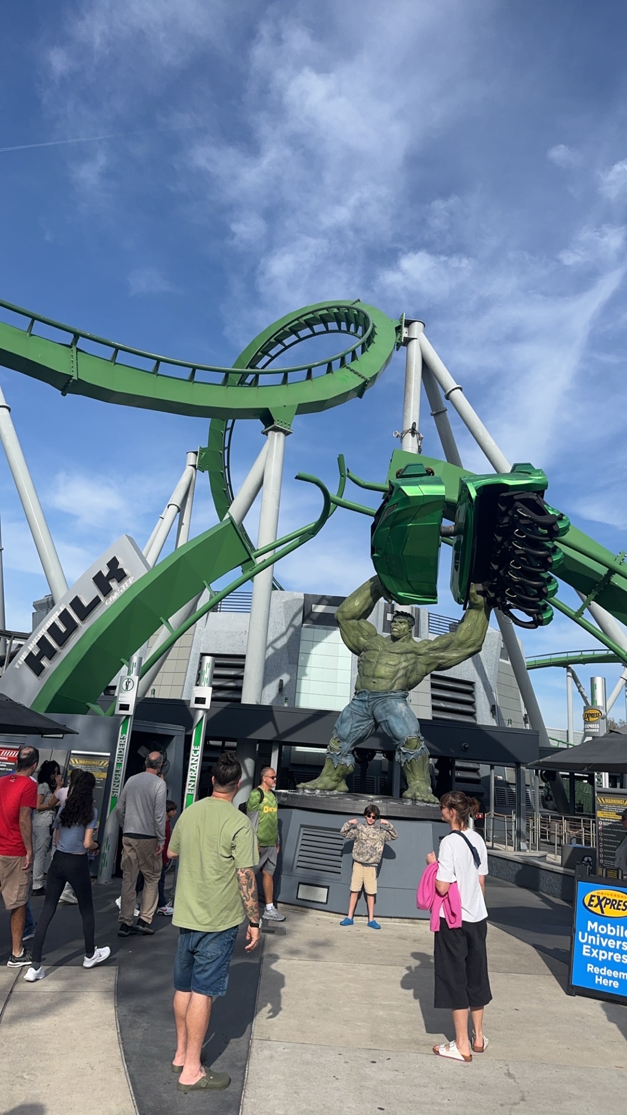 The Incredible Hulk Coaster®